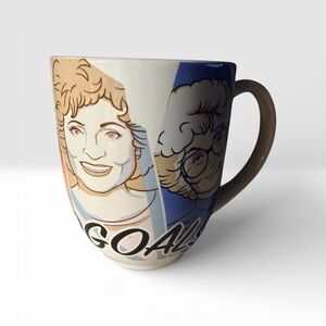 Golden Girls TV Show Coffee Mug Squad Goals Animated Portraits Zak Betty White